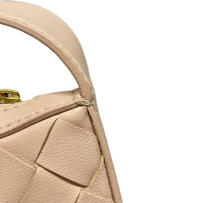 Bottega Veneta Shoulder Bag Mini Sunrise Light Pink Leather