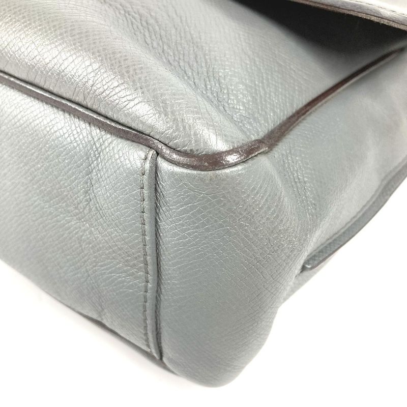 Louis Vuitton Shoulder Bag Romain MM Romain MM M32623 Taiga Leather Glacier Gray