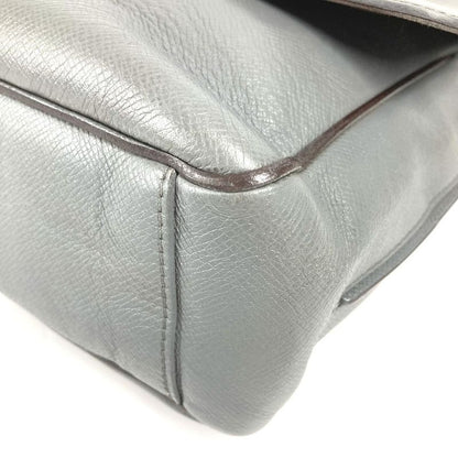 Louis Vuitton Shoulder Bag Romain MM Romain MM M32623 Taiga Leather Glacier Gray