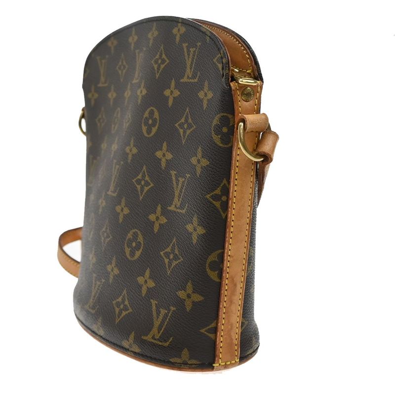 Louis Vuitton Drouot Shoulder Bag Monogram Leather M51290 73ka935