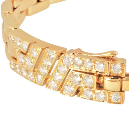 Cartier Maillon Panthère Bracelet 18K Yellow Gold 354g 3 Rows Yellow Gold With