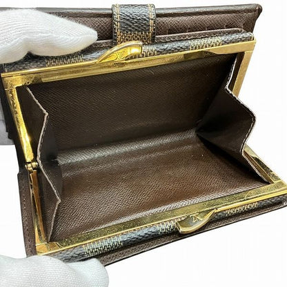 Louis Vuitton Damier Porte Feuille Viennois N61674 Bifold Wallet Unisex