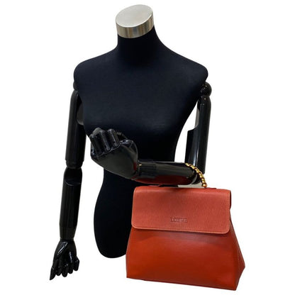 Loewe Logo Velazquez Twist Handle Leather