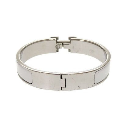 Hermes Click H Click Clack PM Metal Gray Bracelet Bangle 0029 Hermes