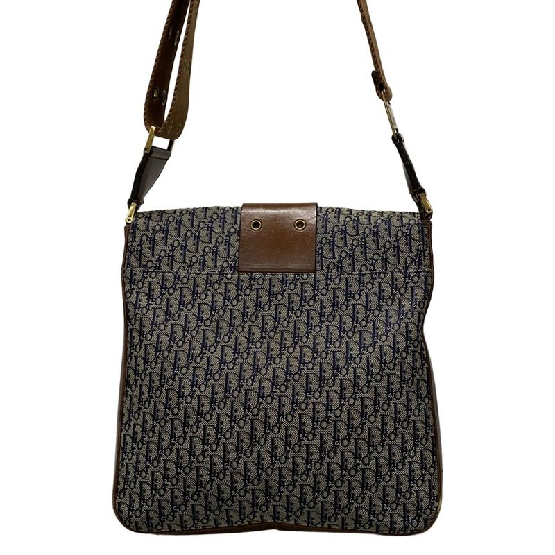 Dior/christian Dior Shoulder Bag Street Chictrotter Navy And Ivory And Dark
