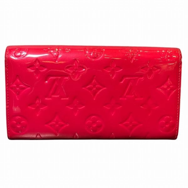 Louis Vuitton Monogram Vernis Portefeuille Sarah M91765 Long Wallet For Women