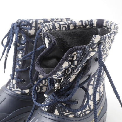 Christian DIOR D-venture Boots Size 36 1 2D Oblique Short Boots Snow Boots