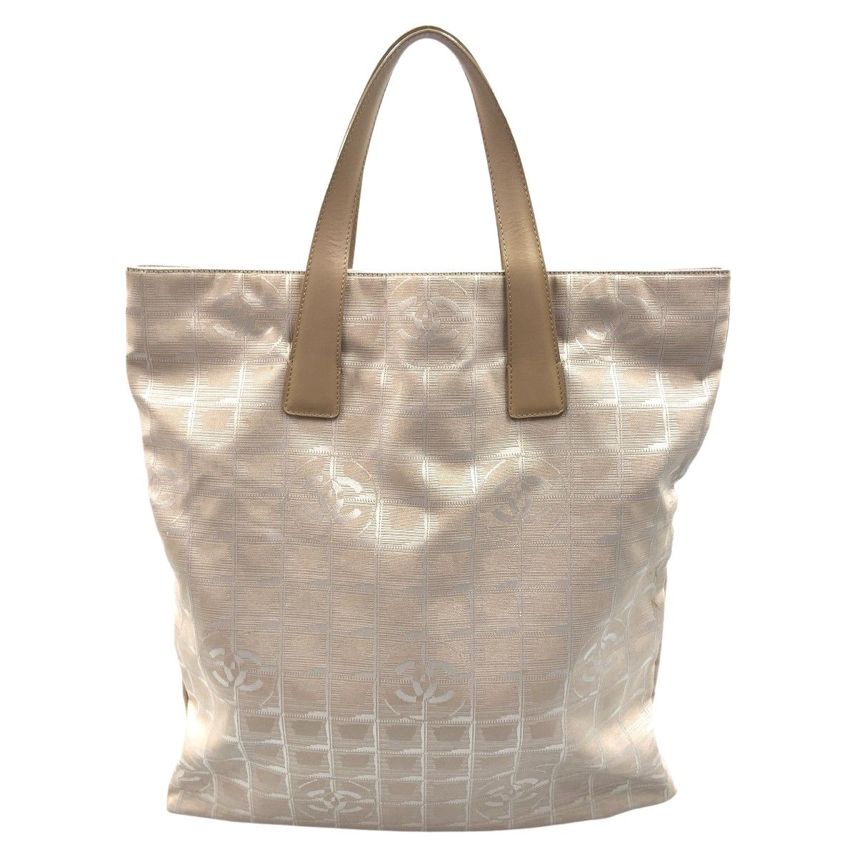 Chanel New Travel Line Tote Bag 6429132 Beige