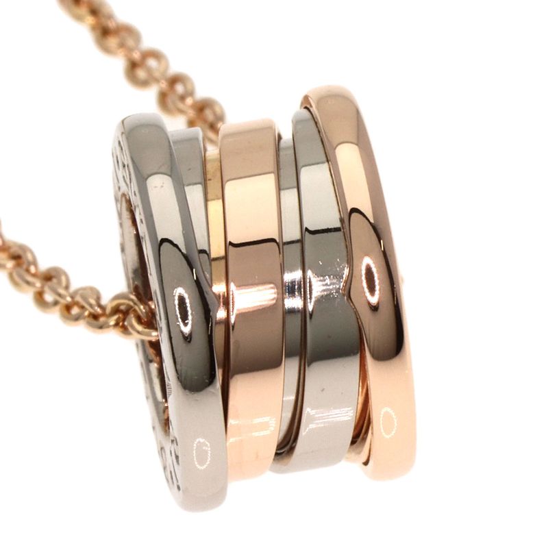 Bvlgari Bulgari B-zero1 Bee Zero1 Perfect Mistake Necklace 18K Pink Gold 18K