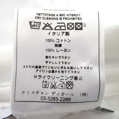 Christian Dior Galliano Period Logo Embroidery Print Short Sleeve Deer Polo