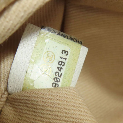 Chanel Coco Mark Gold Hardware Handbag Canvas Calf Women