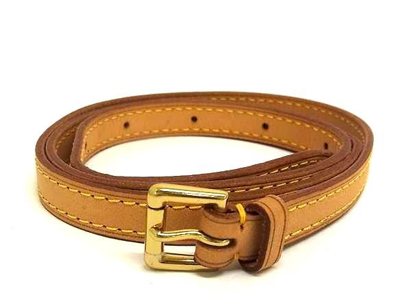 Louis Vuitton Leather Shoulder Strap Crossbody Shoulder Women's Brown Fm0414