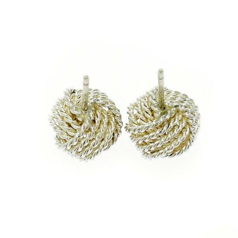 Tiffany & Co Tiffany & Co Silver Somerset Mesh Earrings 2.8g 925 Engraved