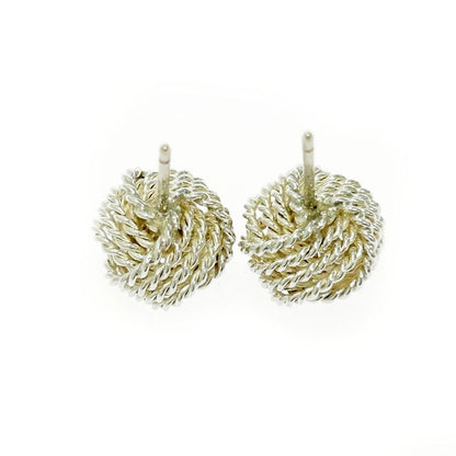 Tiffany & Co Tiffany & Co Silver Somerset Mesh Earrings 2.8g 925 Engraved