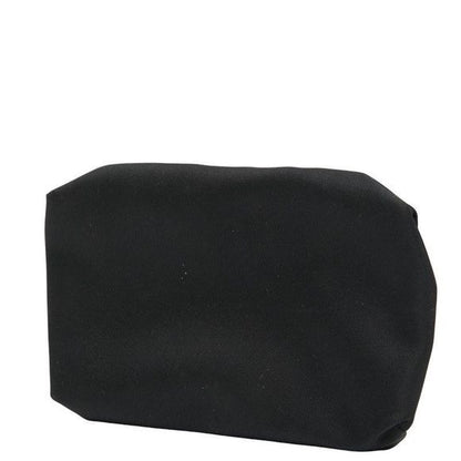 Prada Plat Triangle Logo Plate Tissue Case Pouch Black Nylon Women's Prada