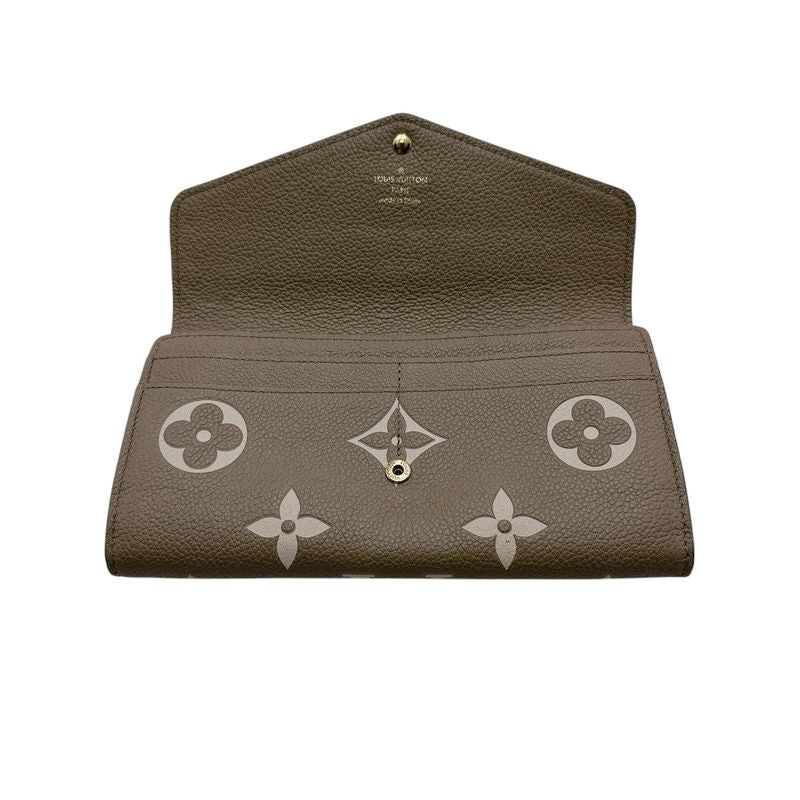 Louis Vuitton M81049 Monogram Empreinte Flap Long Wallet Portefeuille-sarah
