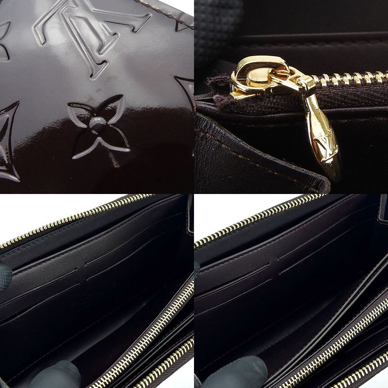 Louis Vuitton Round Zipper Long Wallet Zippy Wallet M93522 Monogram・vernis