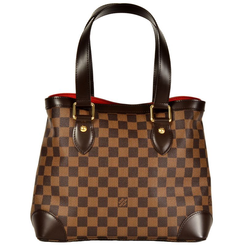 Louis Vuitton Hampstead PM Handbag Damier Ebène N51205 Tote Bag