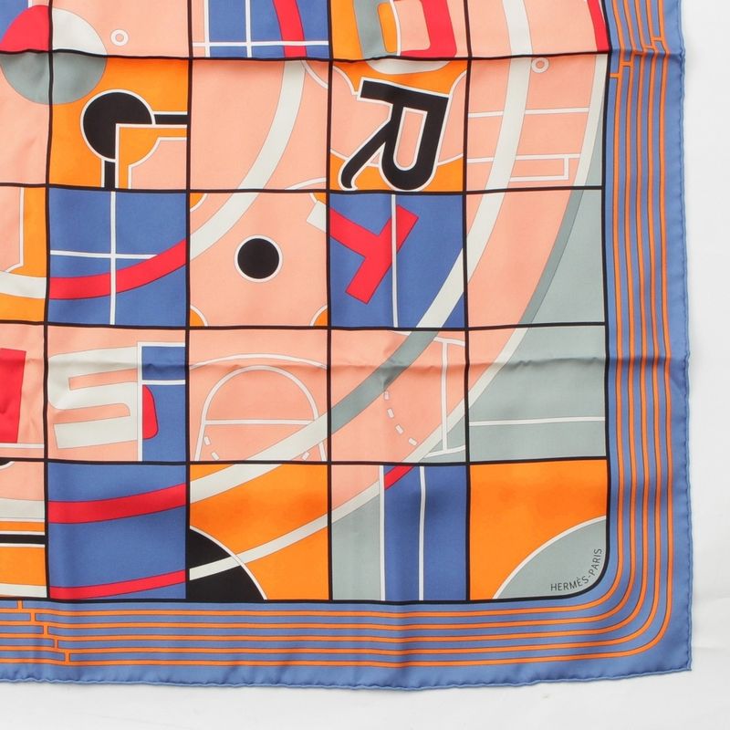 Hermes Carré 90 Silk Hermes Sport Hermes Sport Scarf Multicolor