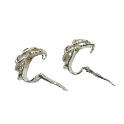 Hermes Douzanneau Vintage Earrings 925 Silver 1735 Hermes