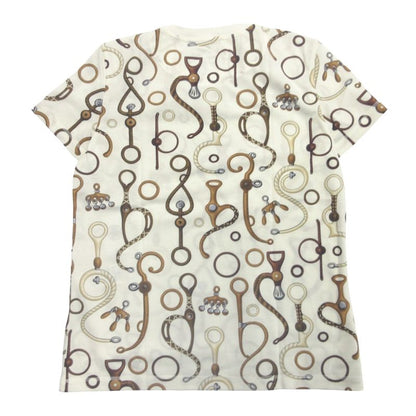 Unused 24ss Hermes Panoplie Tout Cuir All Leather T-Shirt Cut and Sewn Harness