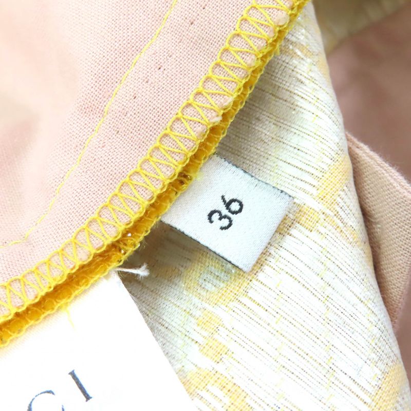 Gucci 20AW 627877 Wool Silk GG Jacquard Flared Pants Bell Bottom Trousers