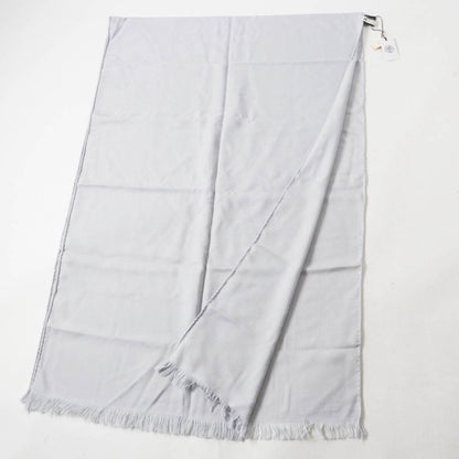 Hermes 2022 H262494s New Livris Cashmere Silk Stole/muffler Light Gray Made In