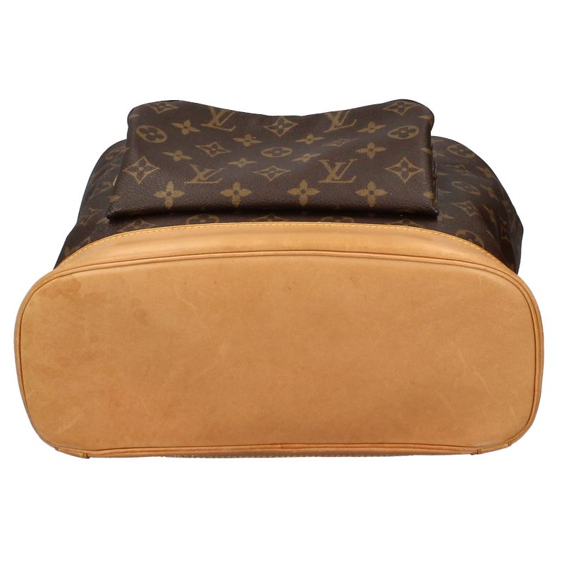 Louis Vuitton Montsouris GM M51135 Monogram Women's Backpack Daypack Brown