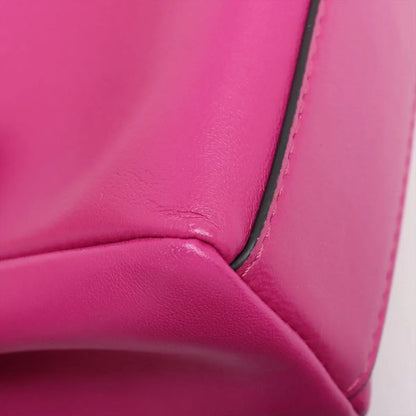 Fendi Micro Peekaboo Leather 2WAY Handbag Crossbody Shoulder Tote 8m0355 Women