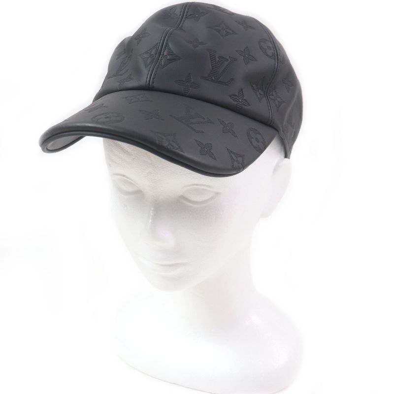 Louis Vuitton 2023 M76581 Cap Monogram Shadow Hat Baseball Cap