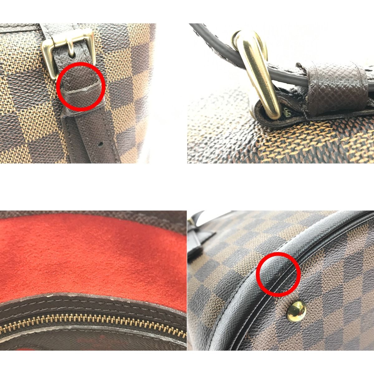 Louis Vuitton Tote Bag Bucket with Pouch Damier Male