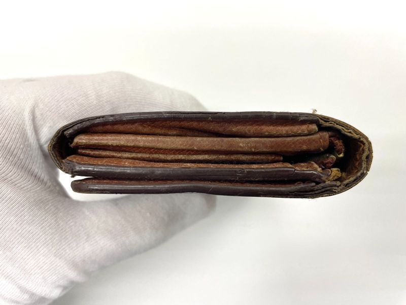 Louis Vuitton Monogram Porte Monet Vieux Trésor M61730 Foldable Wallet L-shape