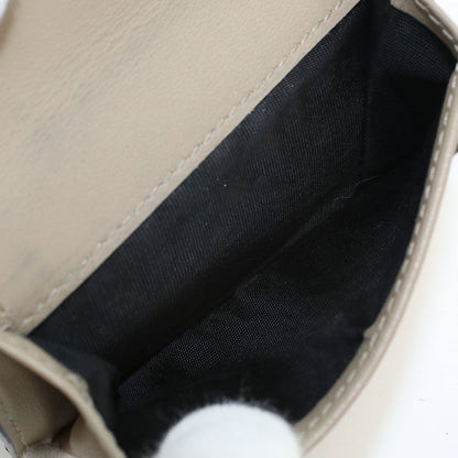 DIOR Bifold Wallet Dior Caro Bifold Wallet Leather Women