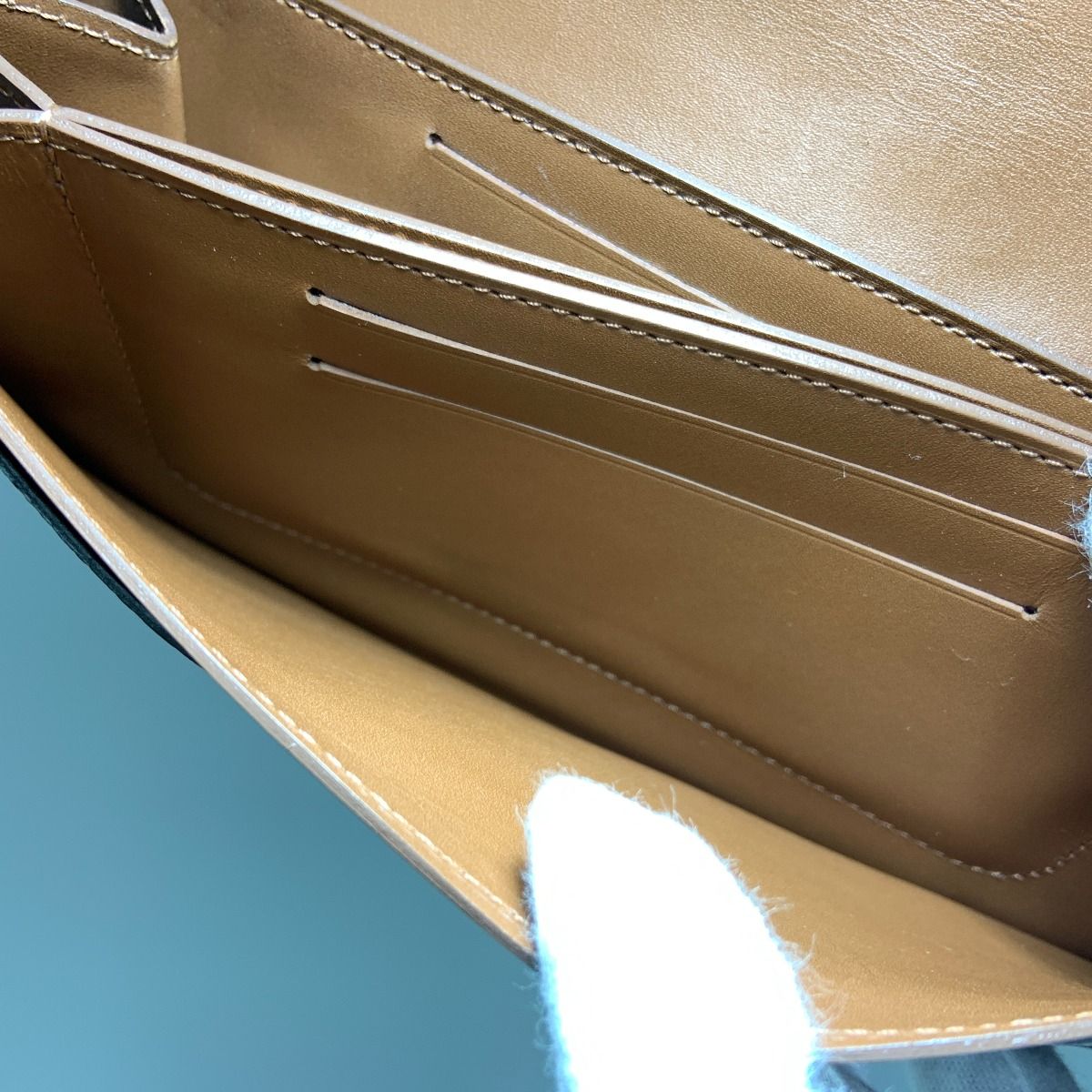 Louis Vuitton Damier Portefeuille Ascot Long Wallet N63171 Brown