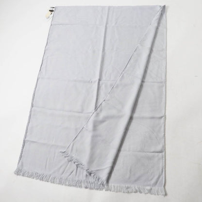 Hermes 2022 H262494s New Livris Cashmere Silk Stole/muffler Light Gray Made In