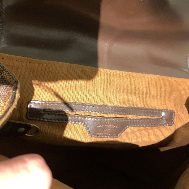 ◎authentic Louis Vuitton Soho Backpack Damier Ebène