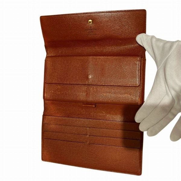 Louis Vuitton Monogram Portefeuille International M61217 Long Wallet Unisex