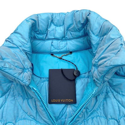Louis Vuitton Down Jacket Quilted Blouson Hib62etyx Size 50 Polyester Monogram