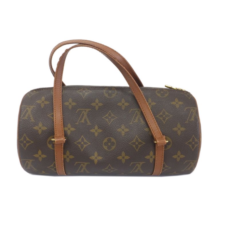 Louis Vuitton Papillon 26 Handbag M51386 Monogram Brown Gold Hardware