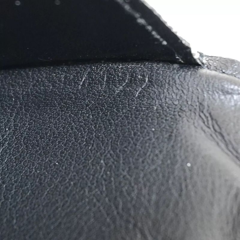 Louis Vuitton Long Wallet Damier Infini Portefeuille Blazer Black Leather