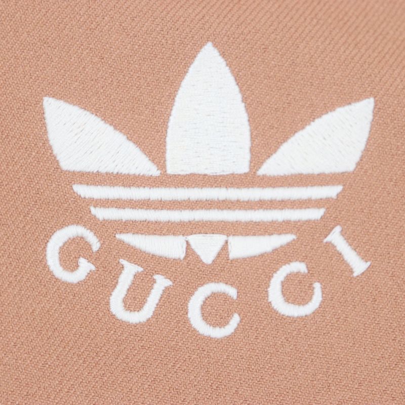 Gucci Adidas Gucci Adidas 691437 Logo Embroidery Shorts Beige 44 Hanger Made
