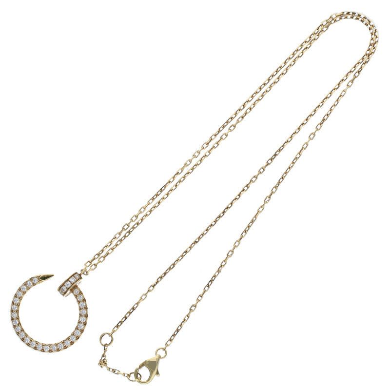 Cartier Juste UN CLOU Neclace Juste Un Clou 18K Yellow Gold Diamond Necklace