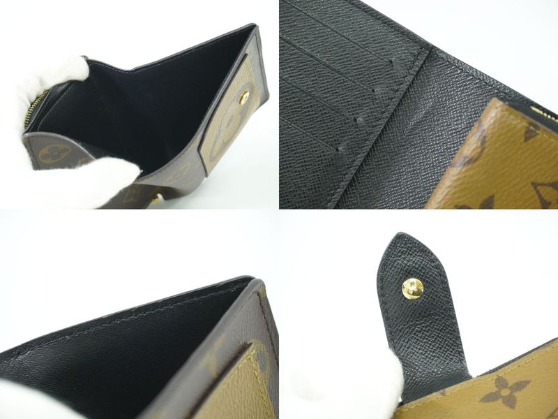 Authentic Louis Vuitton LV Portefeuille Juliette Monogram Giant Reverse Fold