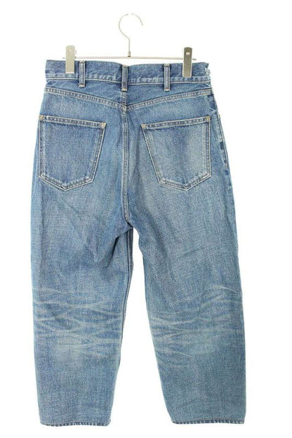 Celine Margaret 2n861930f Triomphe Decorated Union Washed Denim Pants Women 29
