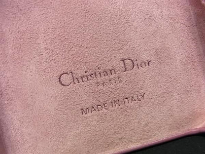 Christian Dior Lady Dior Cannage Patent Leather Iphone14pro Phone Case Pink