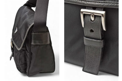 Prada Shoulder Bag Prada Crossbody Bag Nylon Black Bt0173