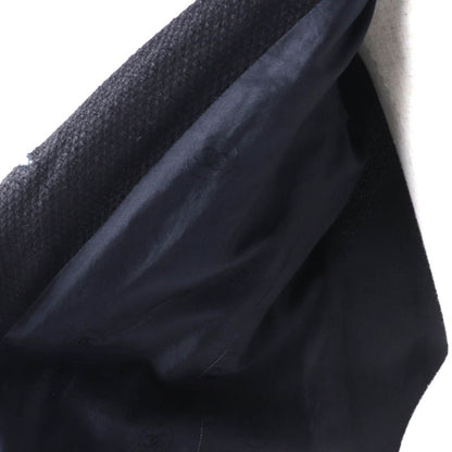 CHANEL Vintage 99P P12650 Wool Jacket With Coco Mark Buttons Black 36 Made In