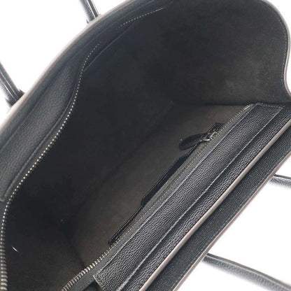 Celine Luggage Micro Shopper Handbag 189793dru 38no E-at-1201 Black