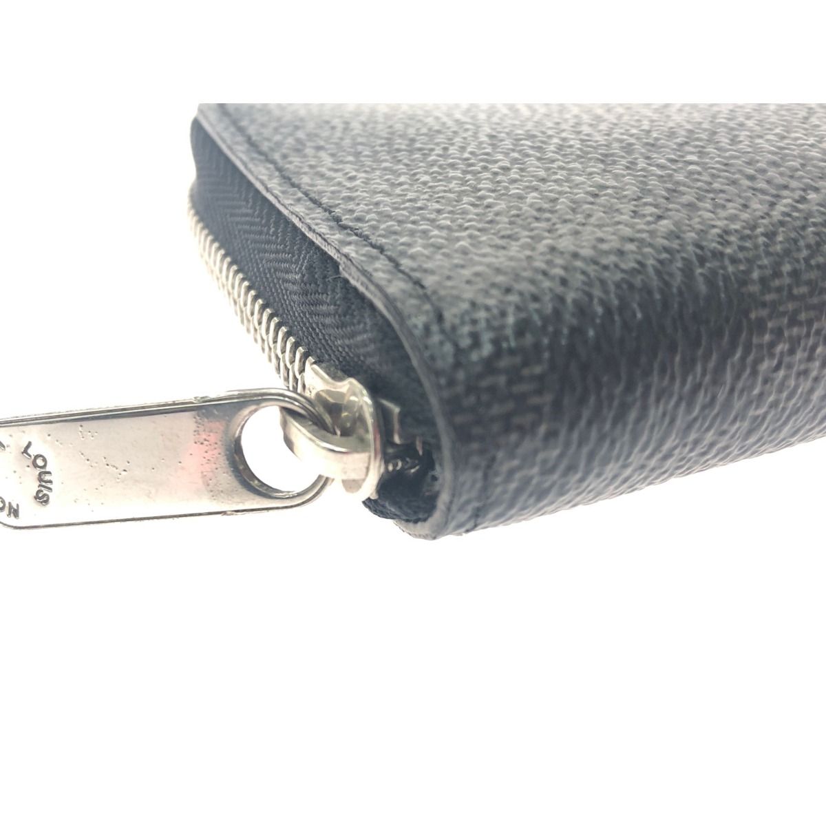 Louis Vuitton Men's Coin Case Damier Graphite Zippy Coin Purse