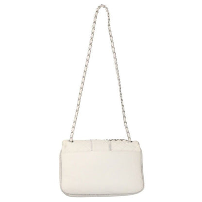 Chanel Elementary Chic Flap Lambskin Chain Shoulder Bag Women